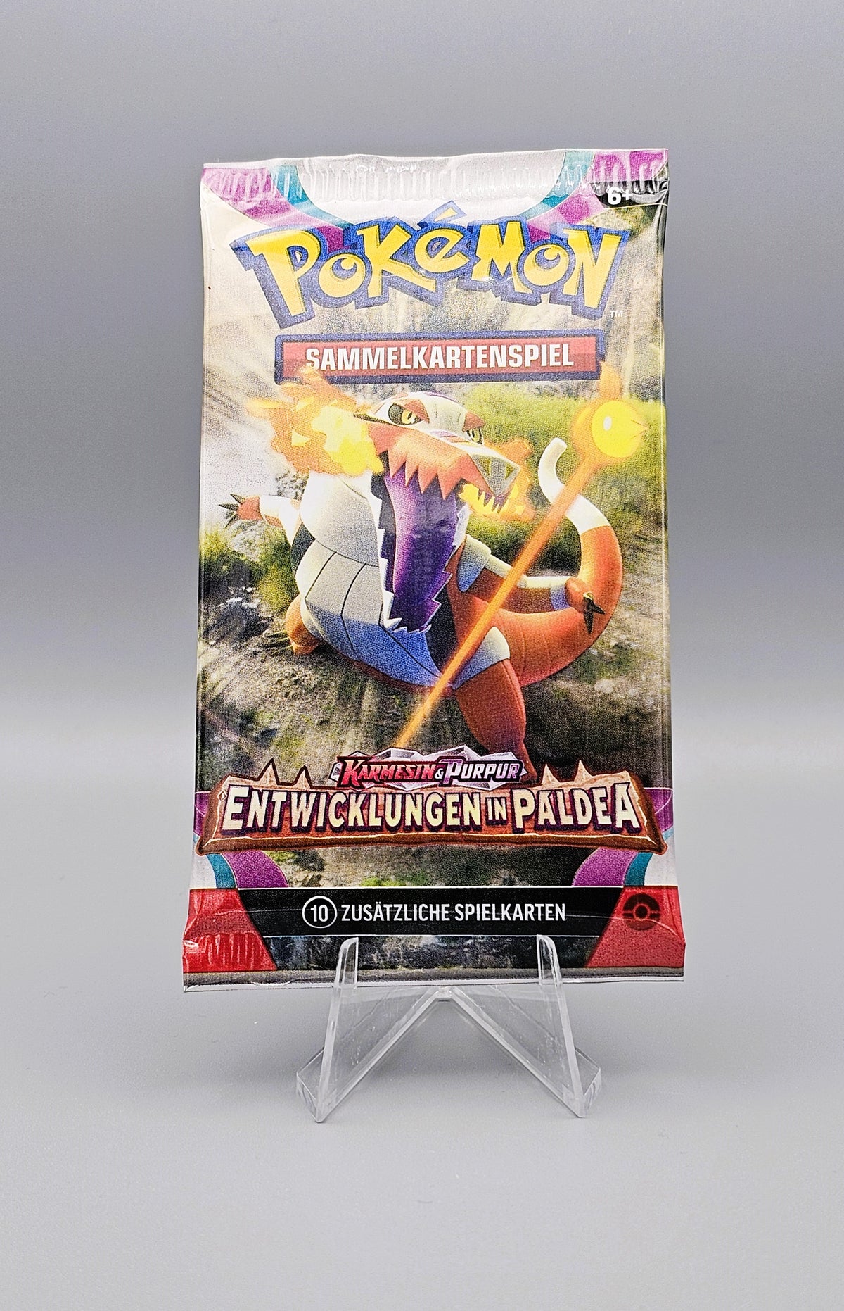 Pokemon Karmesin & Purpur: Entwicklungen in Paldea (KP02) | 1x Booster Pack | Deutsch