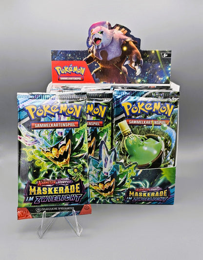 Pokémon KP06 Karmesin & Purpur: Maskerade im Zwielicht | Booster Pack | Deutsch - PiRoGamma TCG