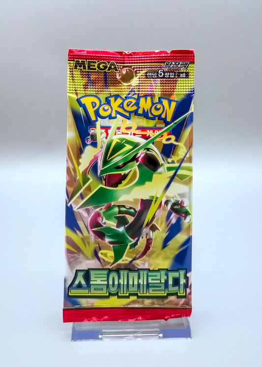 Pokemon M6 Storm Emeralda | 1x Booster Pack | Koreanisch