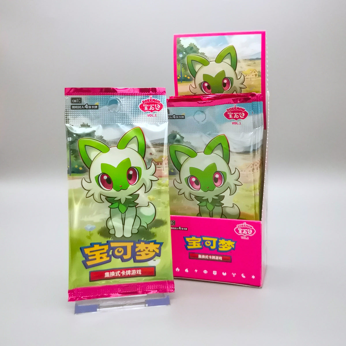 Pokemon Gem Pack Vol. 1 (CBB1C) | 1x Booster Pack | Simplified Chinese