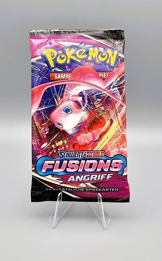 *diff* Pokemon SWSH8 Schwert & Schild: Fusionsangriff | 1x Booster Pack | Deutsch