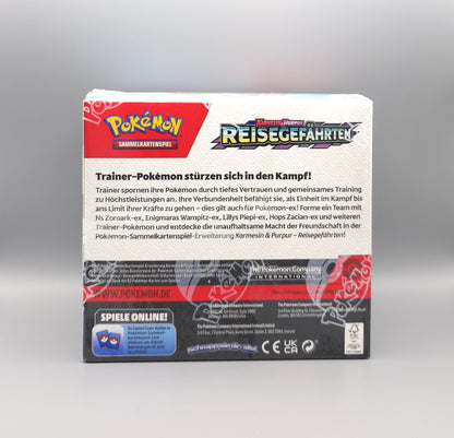 Pokemon KP09 Karmesin & Purpur: Reisegefährten | 36 Booster Pack Display | Deutsch