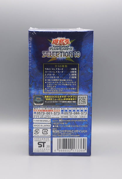 Yu-Gi-Oh! Duel Monsters Selection 10 (SLT1-JP) | 15 Booster Pack Display | Japanisch