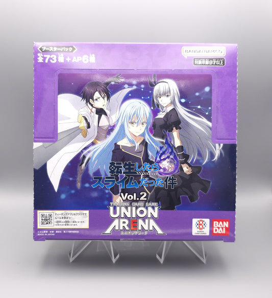 Union Arena - That Time I got Reincarnated as a Slime Vol. 2 (EX09BT) | 16 Booster Pack Display | Japanisch