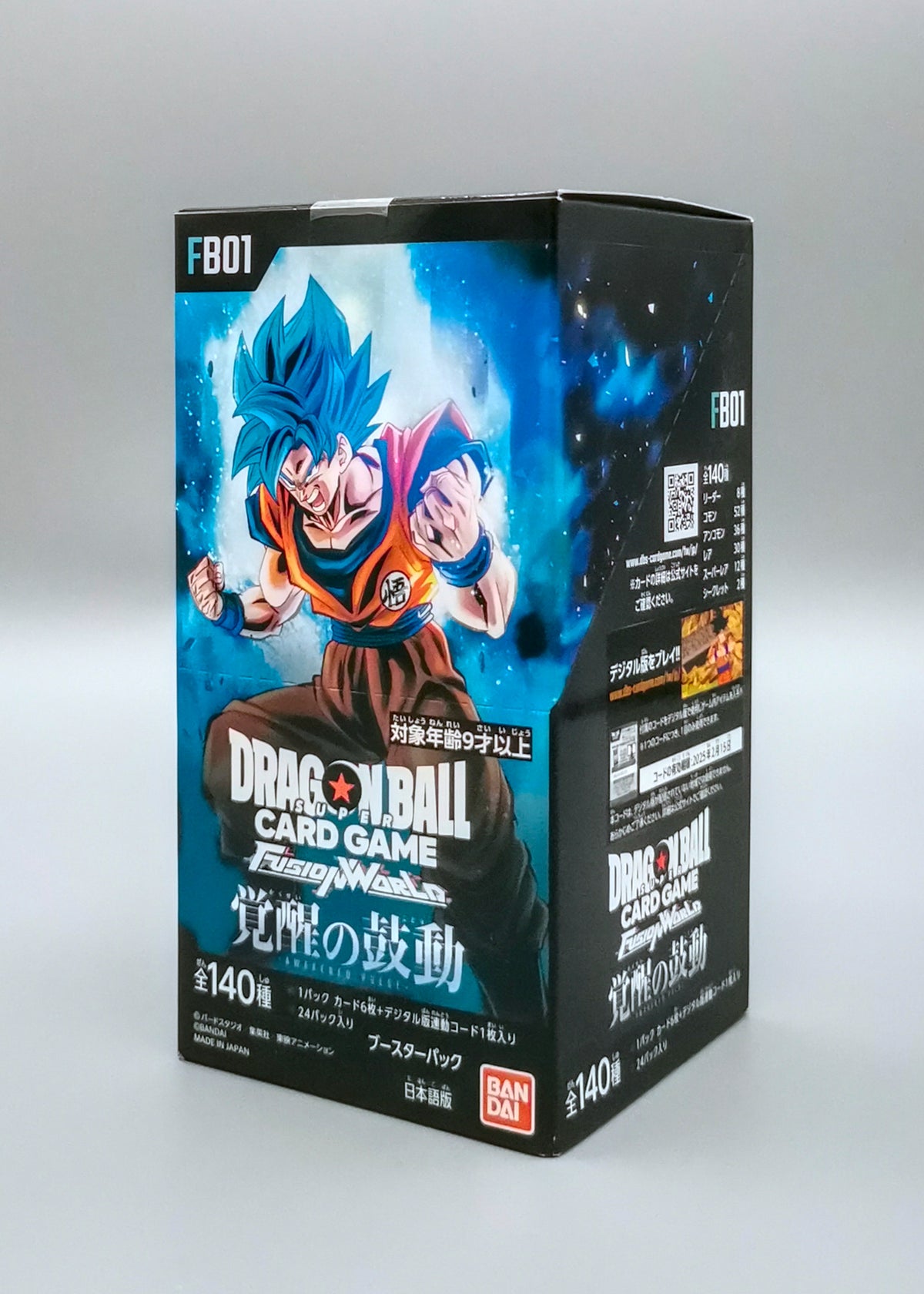 Dragon Ball Super FB01-JP Awakened Pulse | 24 Booster Pack Display | Japanisch