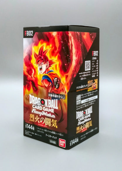 Dragon Ball Super FB02-JP Blazing Aura | 24 Booster Pack Display | Japanisch