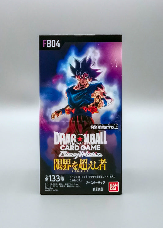 Dragon Ball Super FB04-JP Ultra Limit | 24 Booster Pack Display | Japanisch