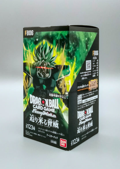 Dragon Ball Super FB06-JP Looming Threat | 24 Booster Pack Display | Japanisch