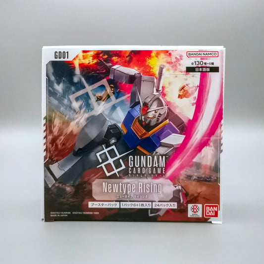 BANDAI NAMCO - Gundam: Newtype Rising (GD01) | 24 Booster Pack Display | Japanisch
