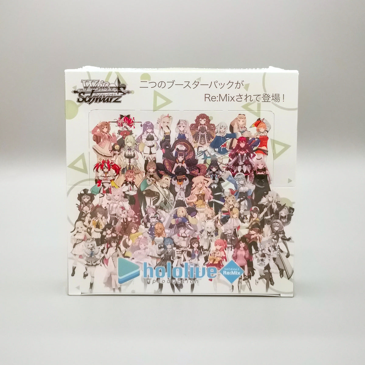 Weiss Schwarz - Hololive Production Re:Mix Vol. 1 & Vol. 2 | 12 Booster Pack Display | Japanisch