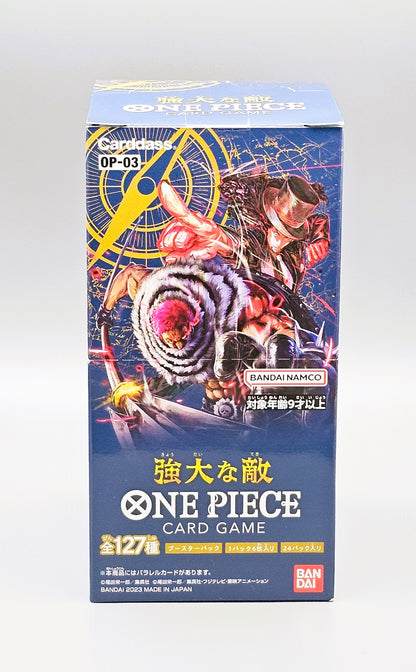 One Piece - Pillars of Strength OP03-JP | 24 Booster Pack Display | Japanisch