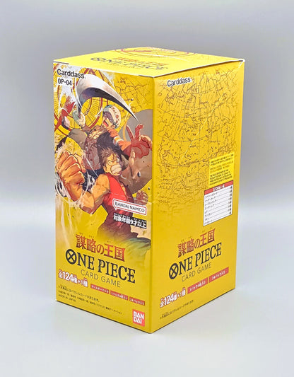 One Piece - Kingdom of Intrigue OP04-JP | 24 Booster Pack Display | Japanisch