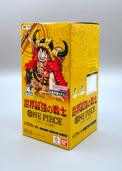 One Piece: The World's Strongest Warrior | OP17-JP | 24 Booster Pack Display | Japanisch