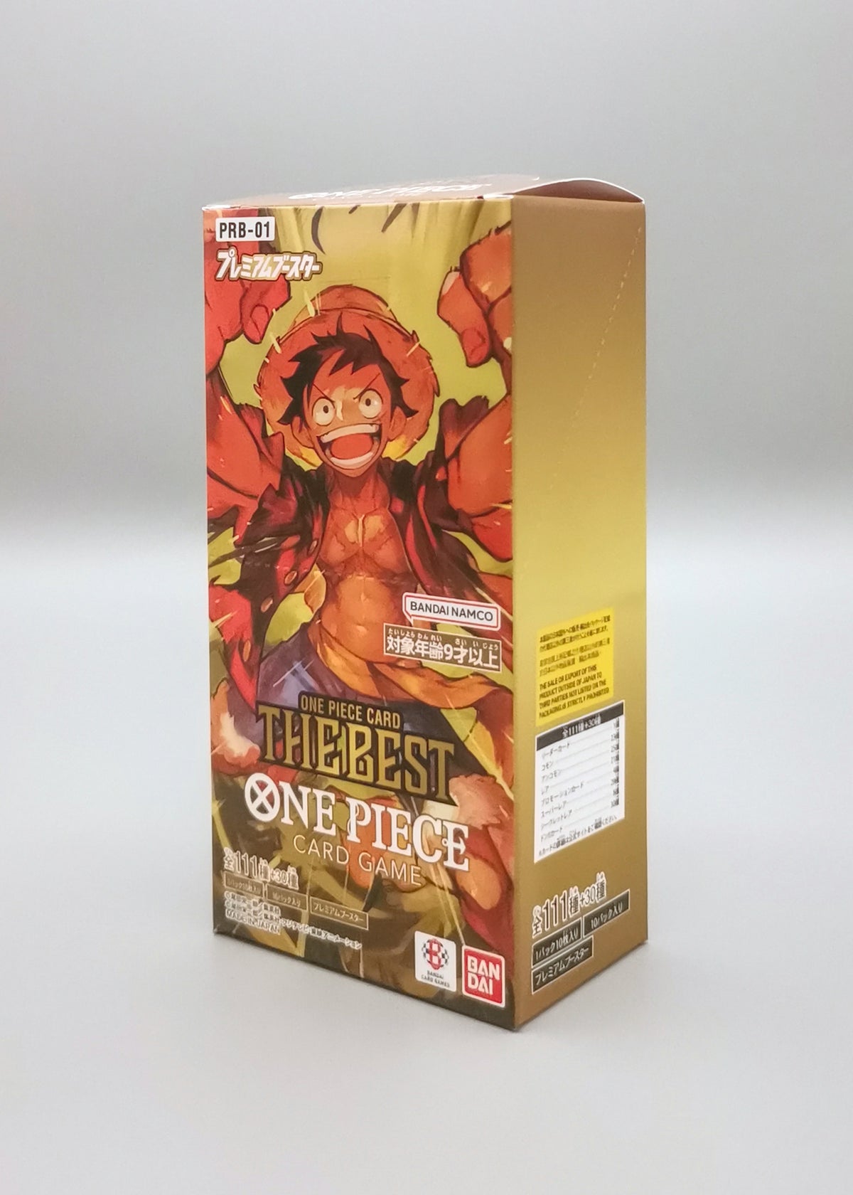 One Piece: The Best Premium Booster PRB01-JP | 10 Booster Pack Display | Japanisch
