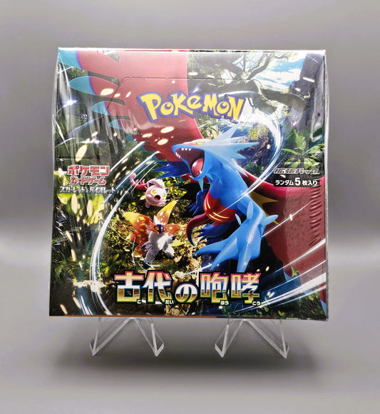 Pokemon sv4K Scarlet & Violet: Ancient Roar | 30 Booster Pack Display | Japanisch