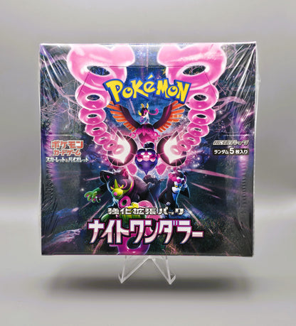 Pokemon sv6a Scarlet & Violet: Night Wanderer | 30 Booster Pack Display | Japanisch
