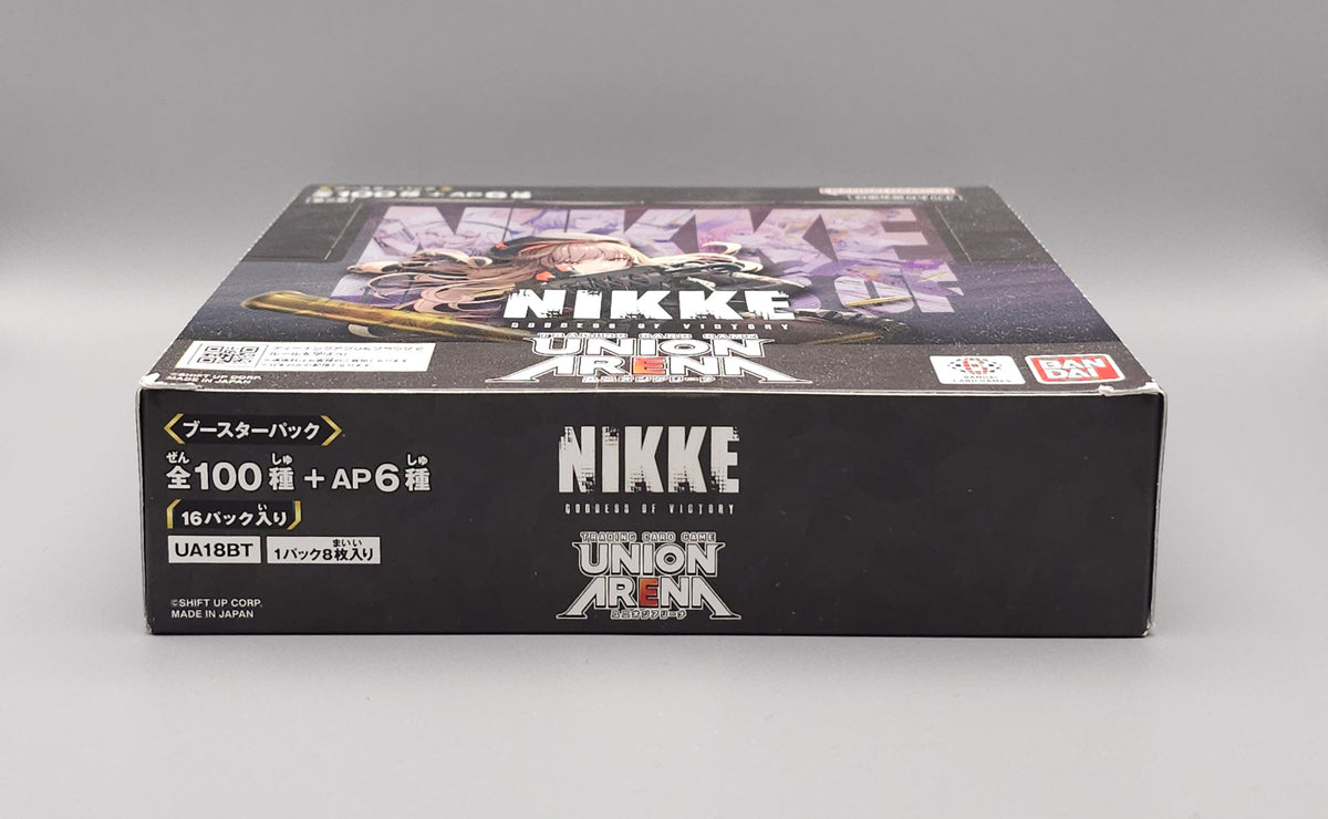 Union Arena - NIKKE Goddess of Victory (UA18BT) | 16 Booster Pack Display | Japanisch