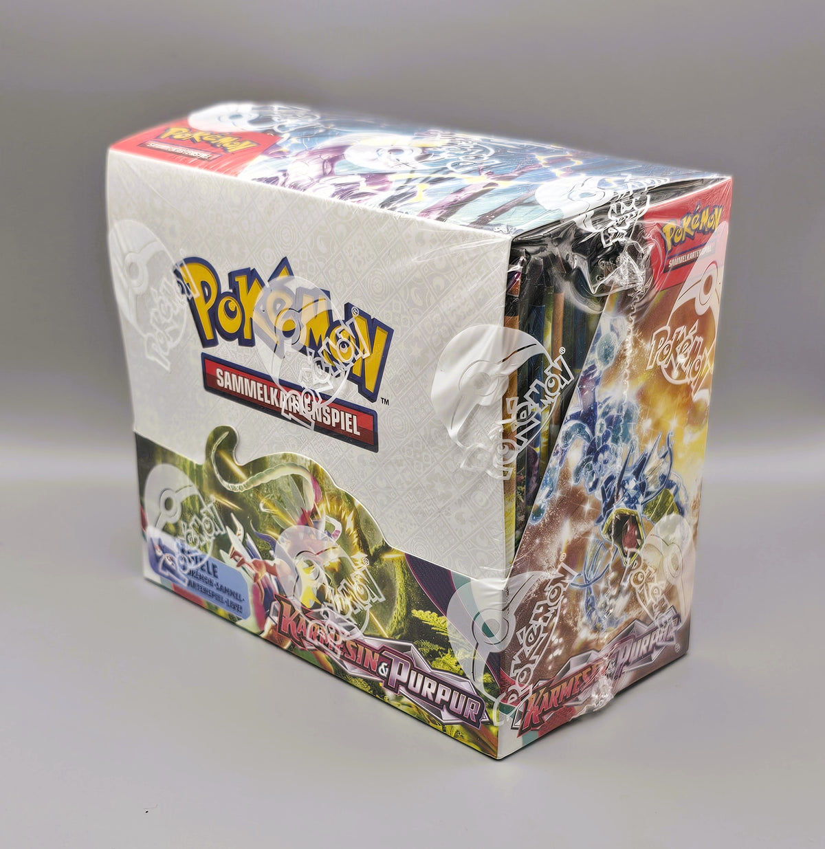 Pokemon KP01 Karmesin & Purpur: Base Set | 36 Booster Pack Display | Deutsch
