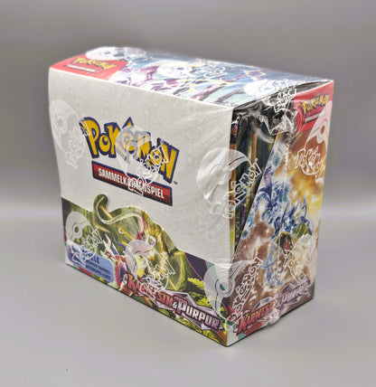 Pokemon KP01 Karmesin & Purpur: Base Set | 36 Booster Pack Display | Deutsch