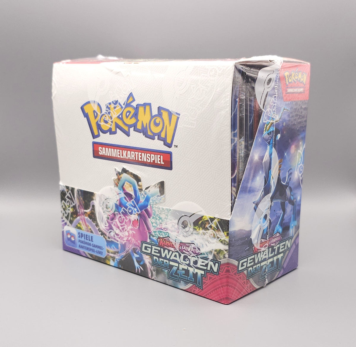Pokemon KP05 Karmesin & Purpur: Gewalten der Zeit | 36 Booster Pack Display | Deutsch