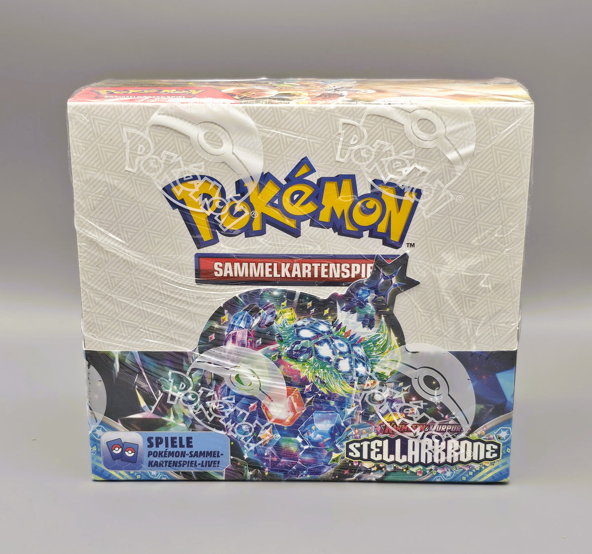 Pokemon KP07 Karmesin & Purpur: Stellarkrone | 36 Booster Pack Display | Deutsch