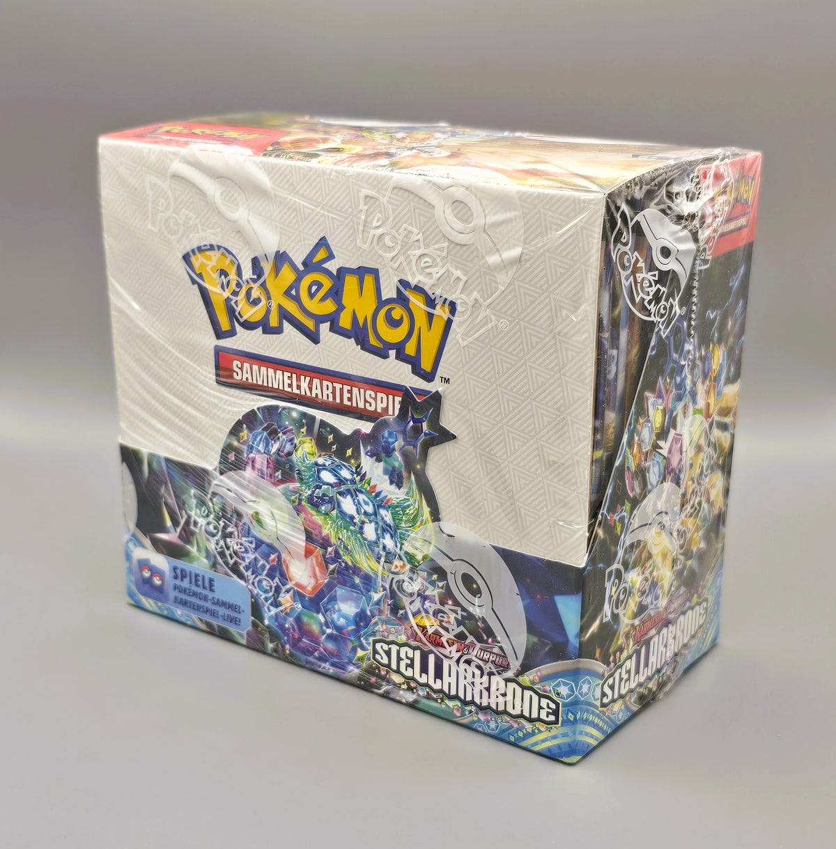 Pokemon KP07 Karmesin & Purpur: Stellarkrone | 36 Booster Pack Display | Deutsch