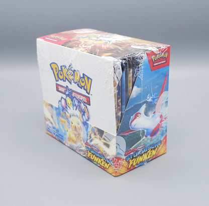 Pokemon KP08 Karmesin & Purpur: Stürmische Funken | 36 Booster Pack Display | Deutsch