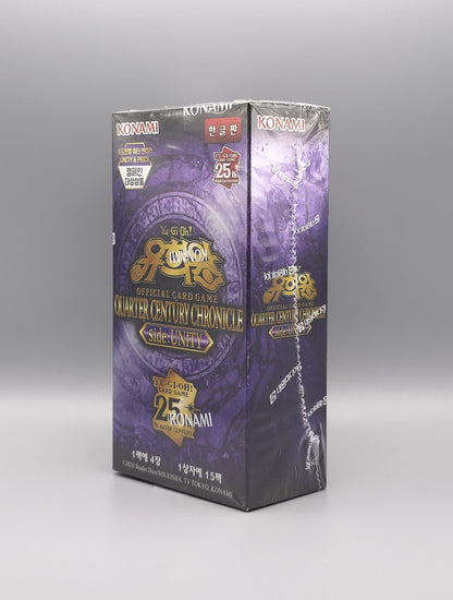 Yu-Gi-Oh! Quarter Century Chronicle side:UNITY (QCCU-KR) | 15 Booster Pack Display | Koreanisch