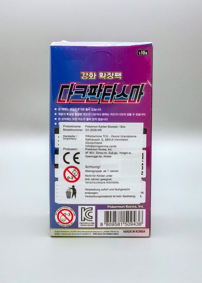 Pokemon s10a Sword & Shield: Dark Phantasma | 20 Booster Pack Display | Koreanisch
