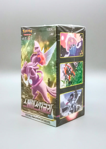 Pokemon s10P Sword & Shield: Space Juggler | 30 Booster Pack Display | Koreanisch