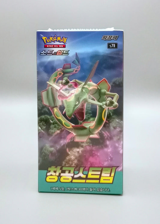 Pokemon s7R Sword & Shield: Blue Sky Stream | 30 Booster Pack Display | Koreanisch