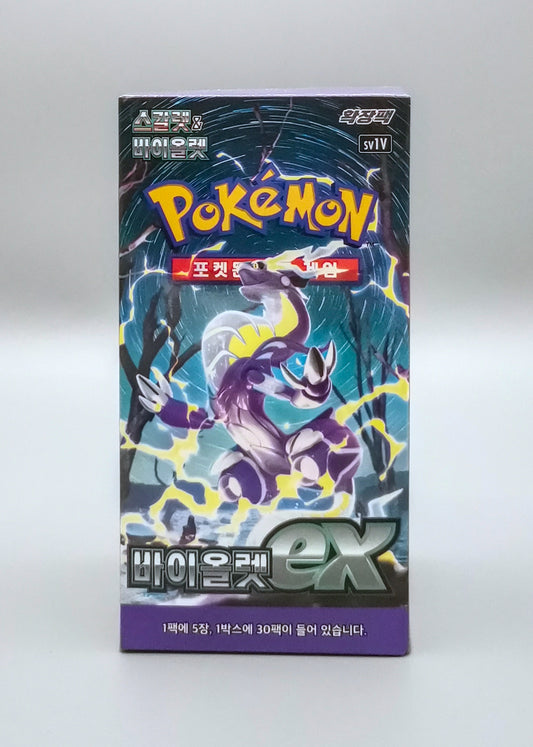 Pokemon sv1V Scarlet & Violet: Violet ex | 30 Booster Pack Display | Koreanisch
