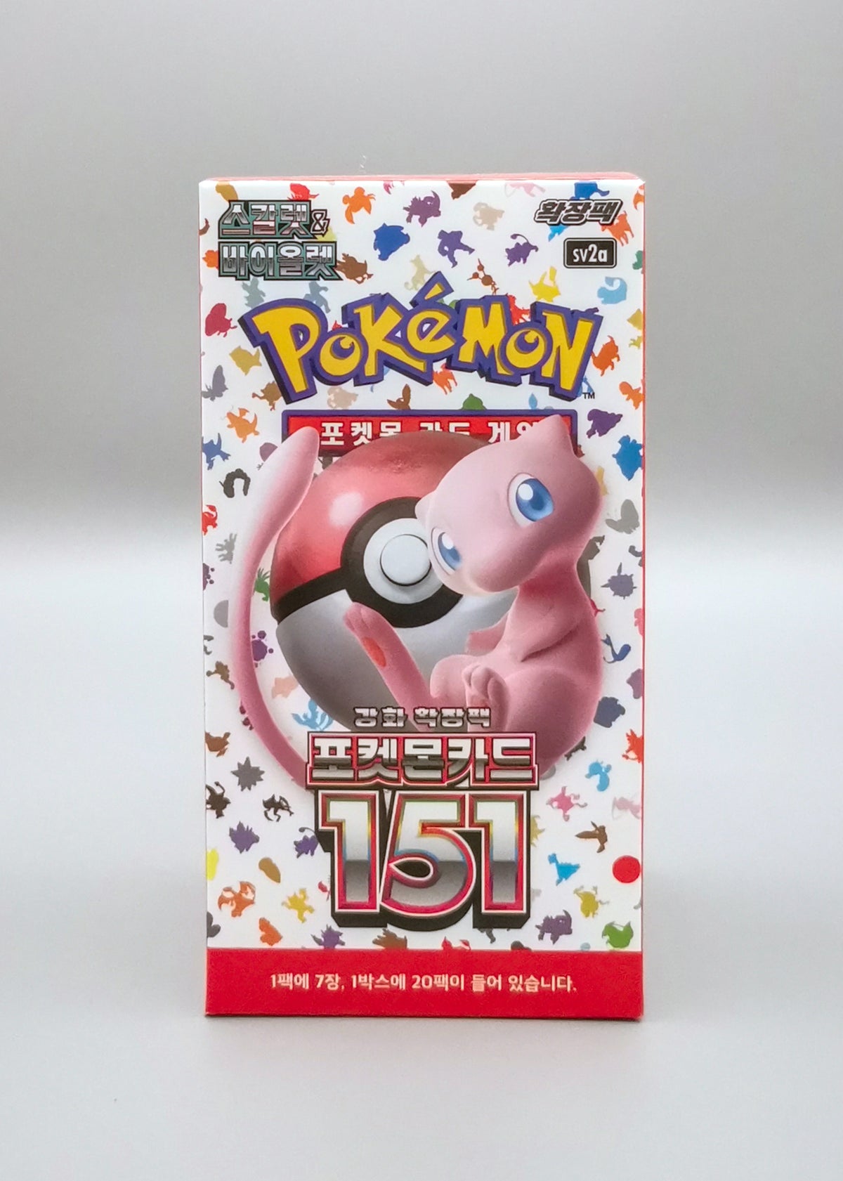 Pokémon Card 151 Display Koreanisch_front1