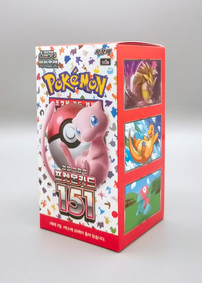 Pokémon Card 151 Display Koreanisch_front2