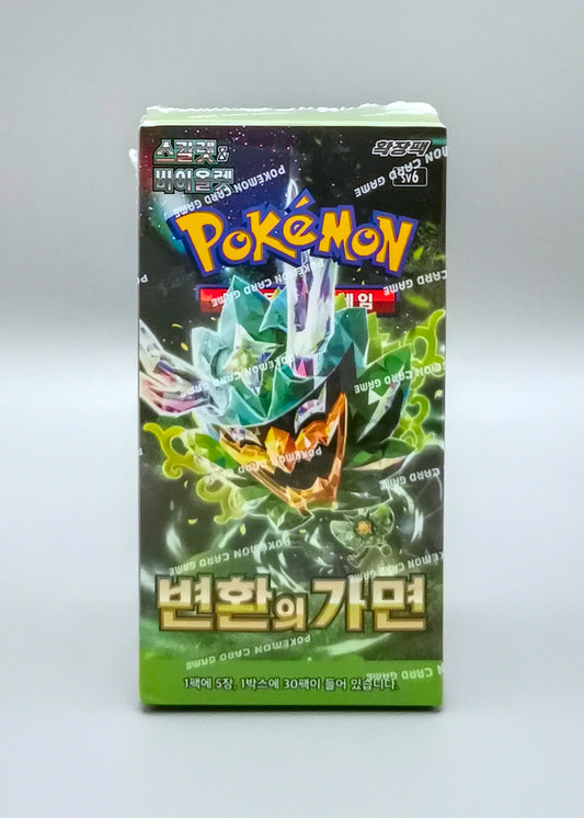 Pokemon sv6 Scarlet & Violet: Mask of Change | 30 Booster Pack Display | Koreanisch