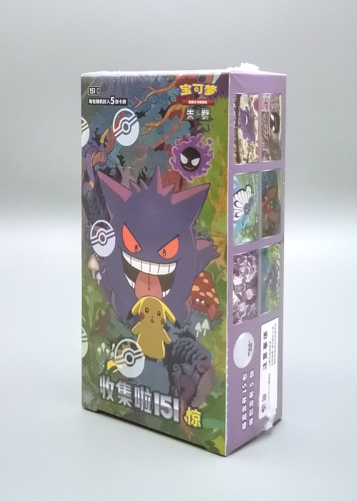 Pokemon Collect 151: Surprises (151C) | 15 Booster Pack Display | Simplified Chinese
