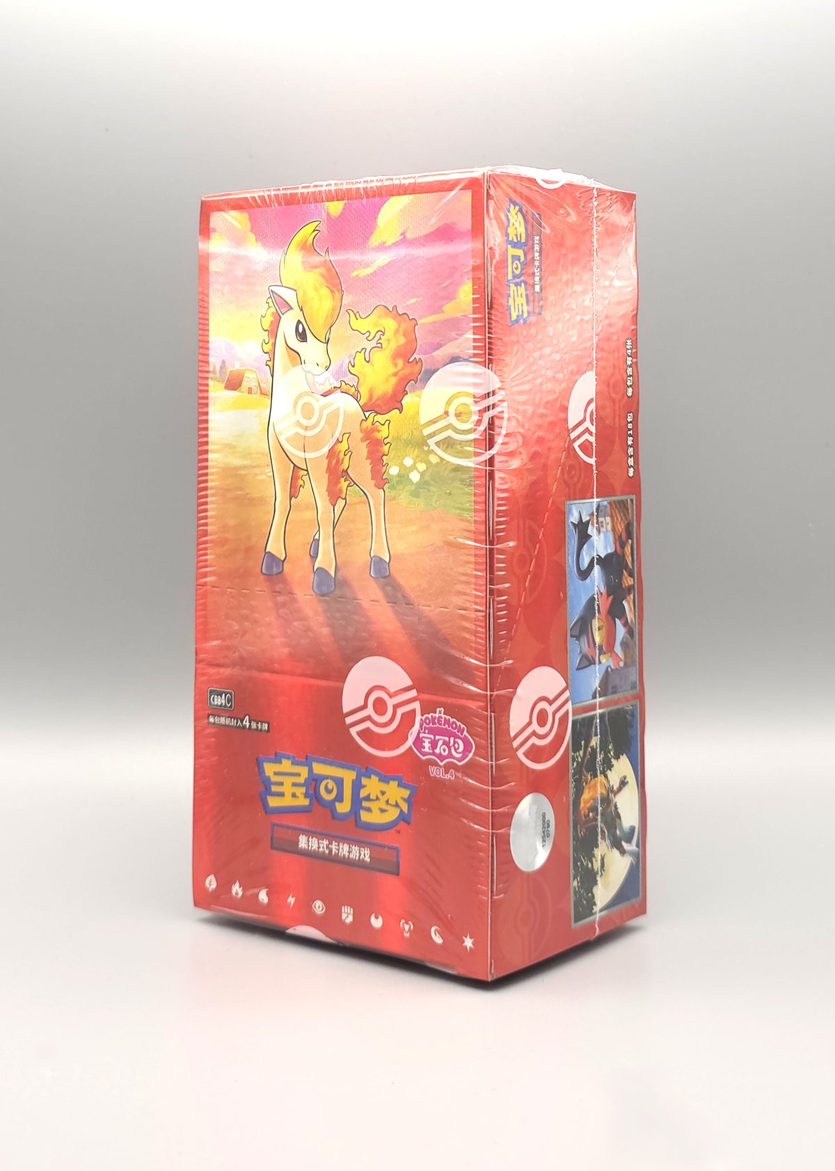 Pokemon Gem Pack Vol. 4 (CBB4C) | 18 Booster Pack Display | Simplified Chinese