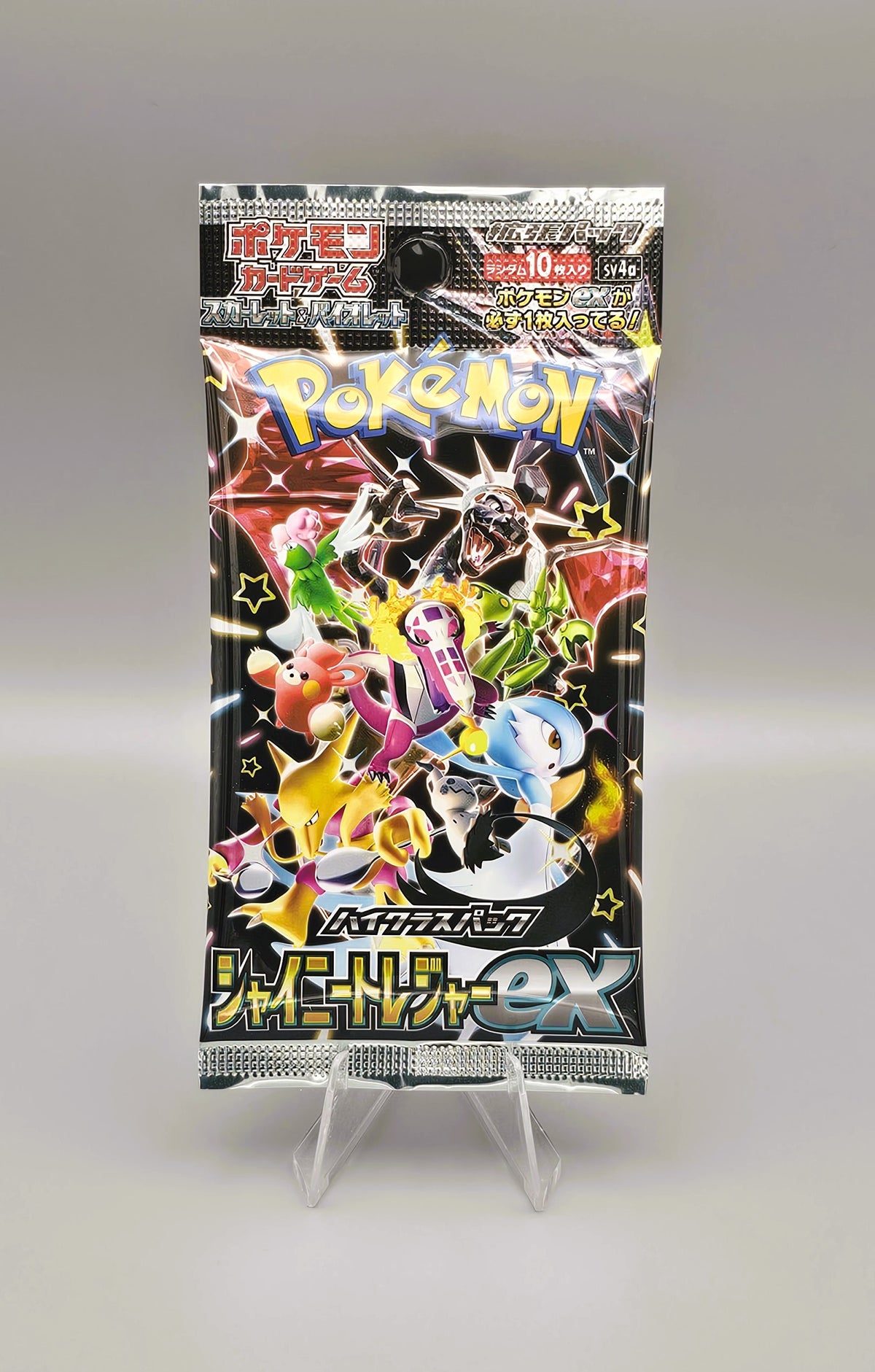 Pokemon sv4a Scarlet & Violet: Shiny Treasure ex | 1x Booster Pack | Japanisch