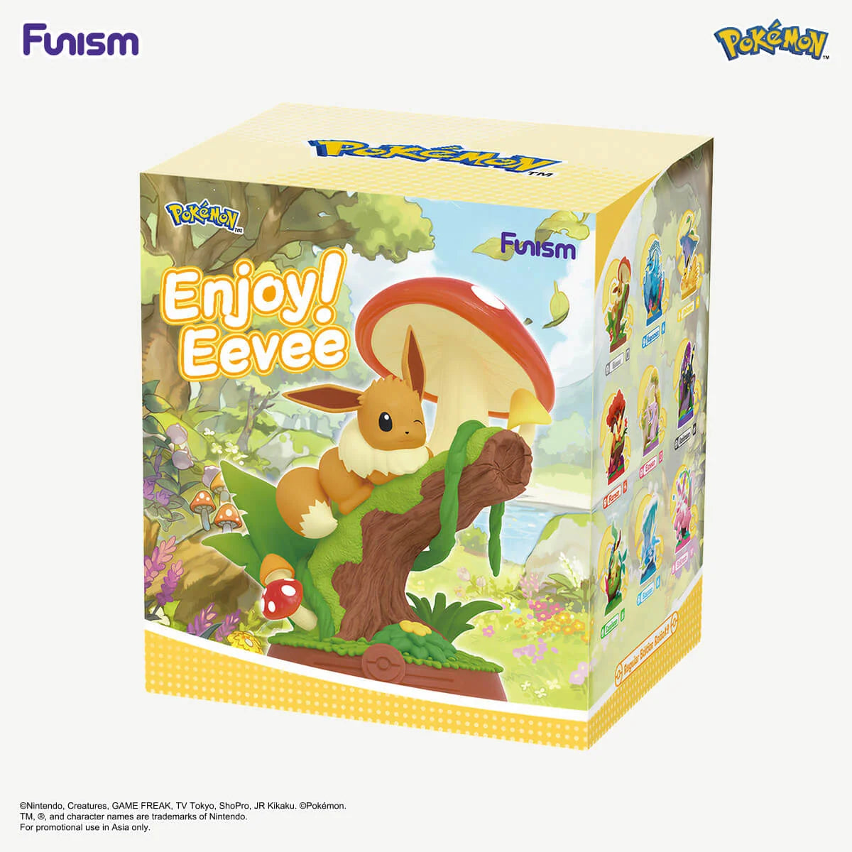 FUNISM Pokemon Enjoy! Eevee Series Figures | Simplified Chinese