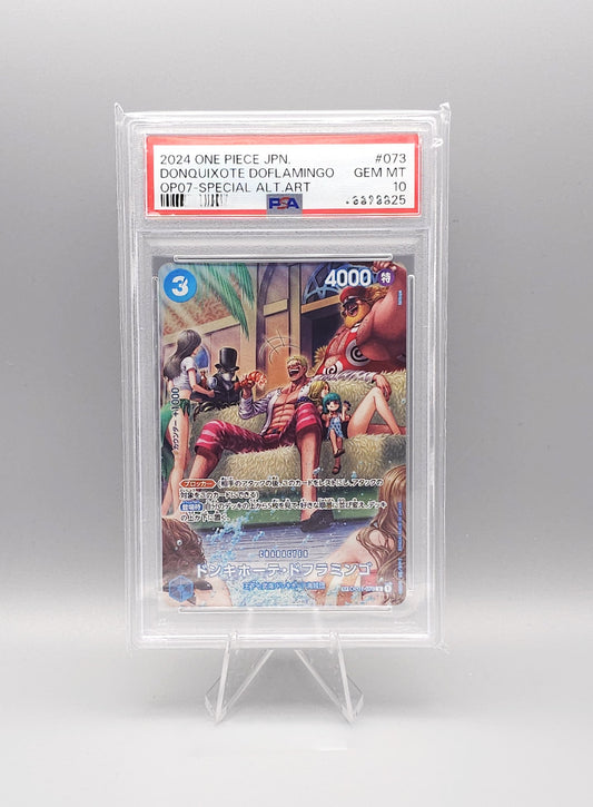 One Piece | Donquixote Doflamingo | OP07-073 | PSA10 | Japanisch