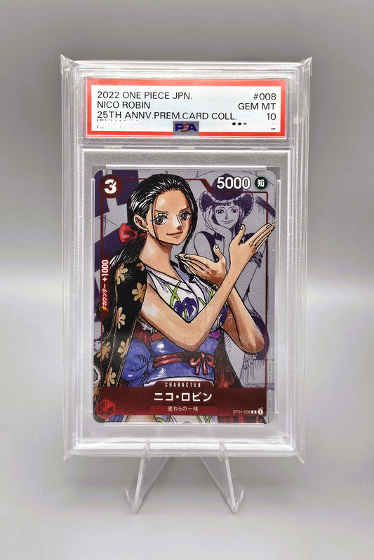 One Piece | Nico Robin | ST01-008 Common | PSA10 | Japanisch