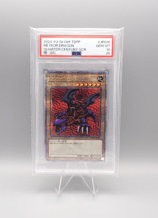Yu-Gi-Oh! The Legend of Duelist Quarter Century Edition | Meteor Dragon | TDPP-JP010 | PSA10 | Japanisch